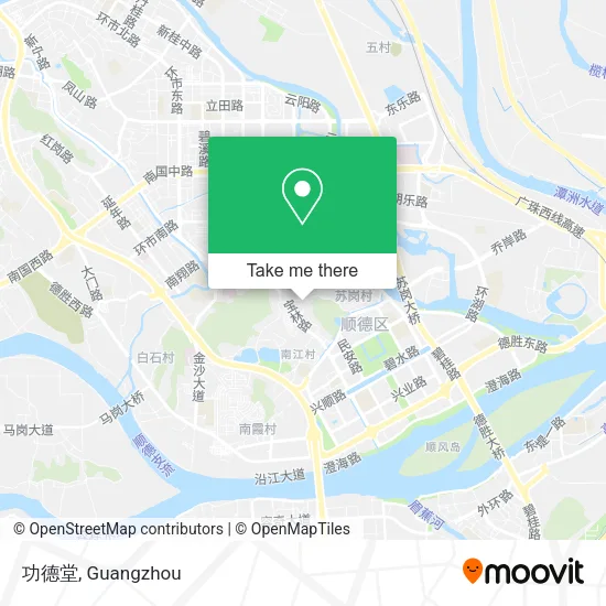 功德堂 map