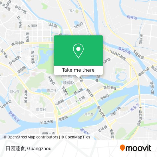 田园蔬食 map