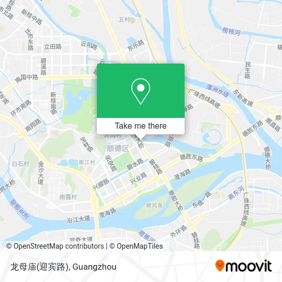 龙母庙(迎宾路) map