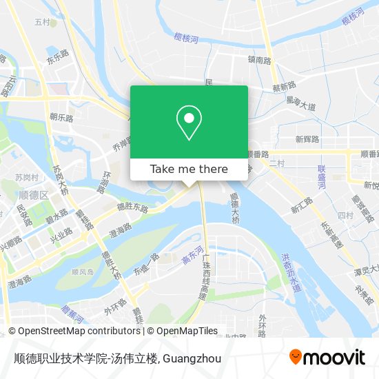 顺德职业技术学院-汤伟立楼 map