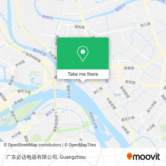 广东必达电器有限公司 map