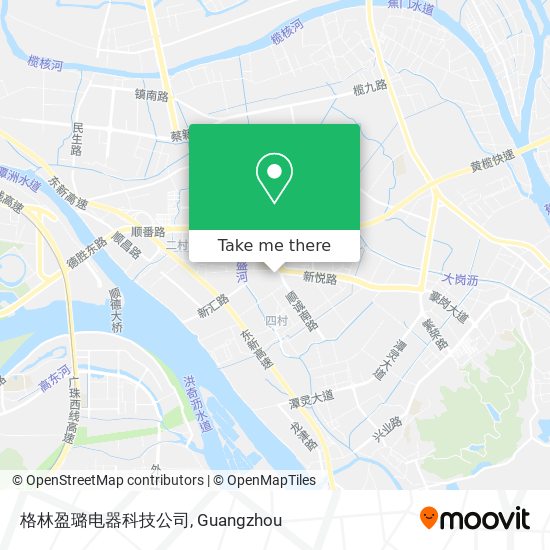 格林盈璐电器科技公司 map
