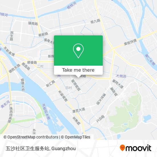 五沙社区卫生服务站 map
