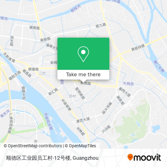 顺德区工业园员工村-12号楼 map