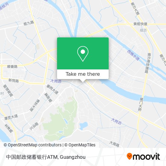中国邮政储蓄银行ATM map