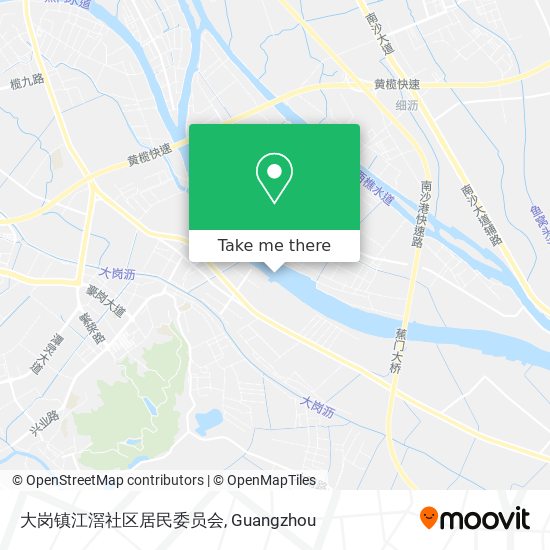 大岗镇江滘社区居民委员会 map