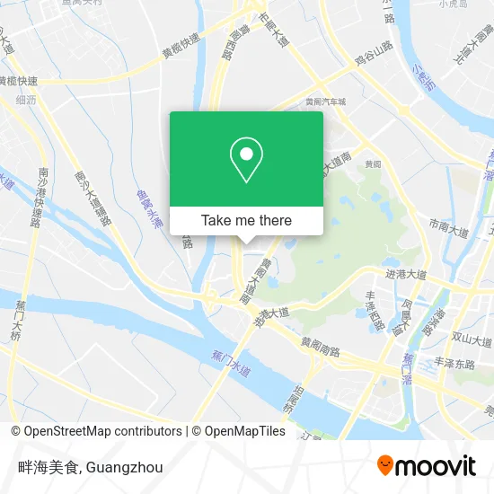 畔海美食 map