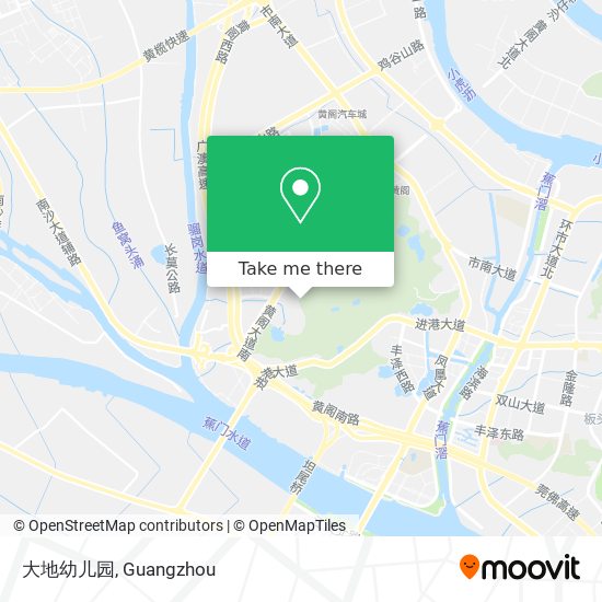 大地幼儿园 map