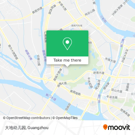 大地幼儿园 map
