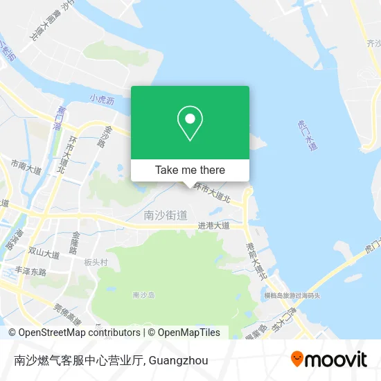 南沙燃气客服中心营业厅 map