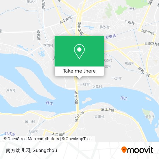 南方幼儿园 map
