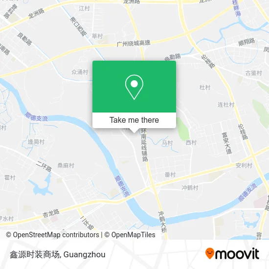 鑫源时装商场 map