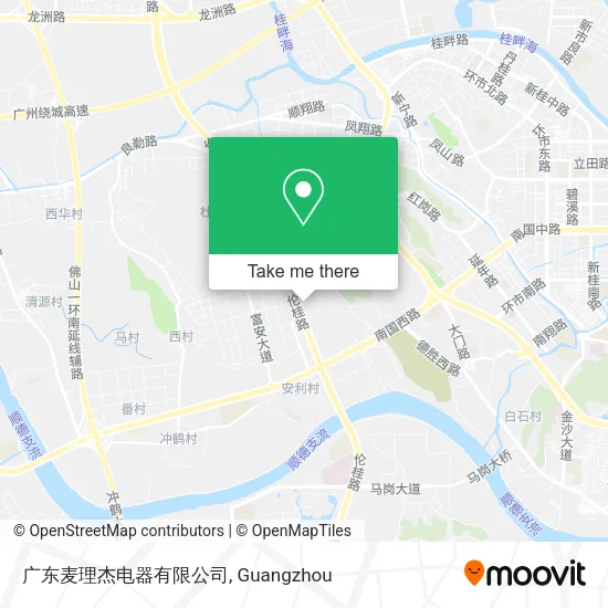 广东麦理杰电器有限公司 map