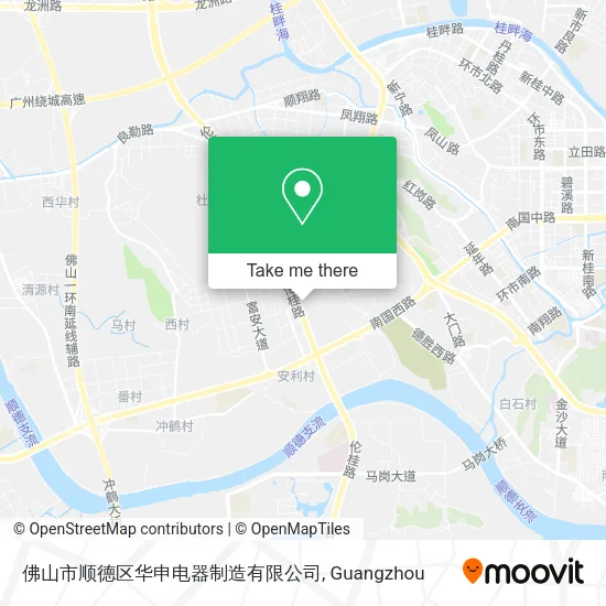 佛山市顺德区华申电器制造有限公司 map