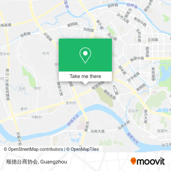 顺德台商协会 map