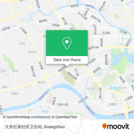 大良红岗社区卫生站 map