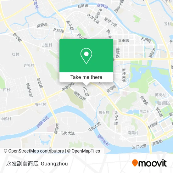 永发副食商店 map