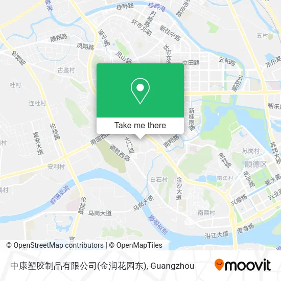 中康塑胶制品有限公司(金润花园东) map