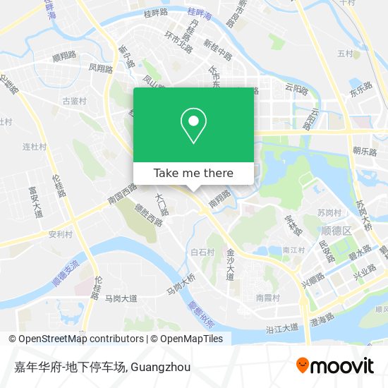 嘉年华府-地下停车场 map
