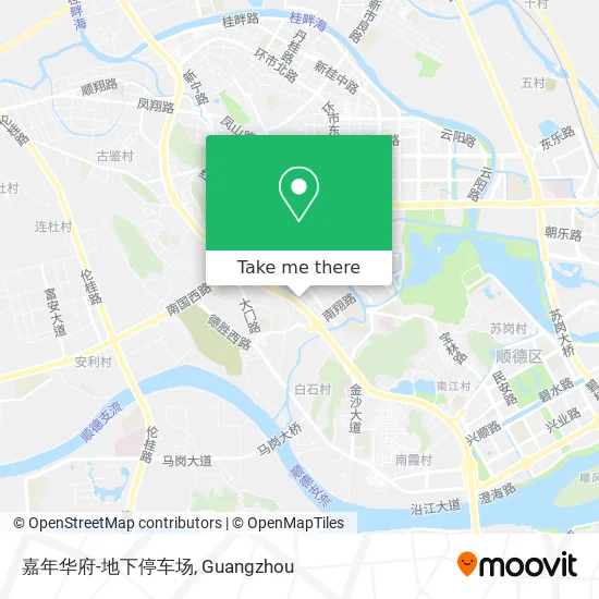 嘉年华府-地下停车场 map