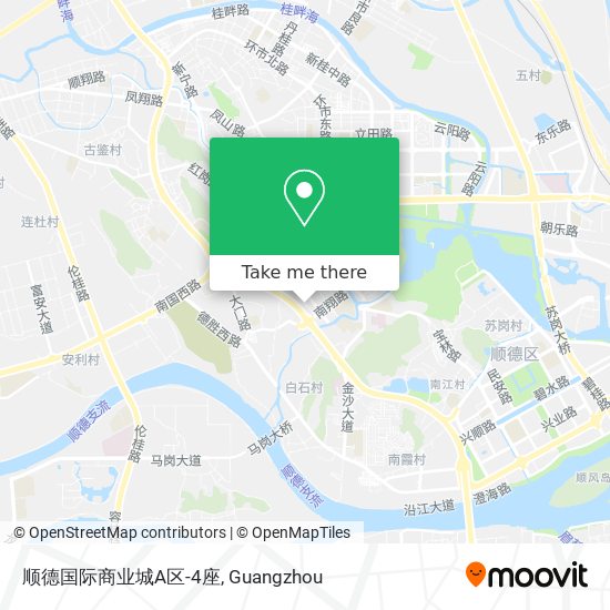 顺德国际商业城A区-4座 map