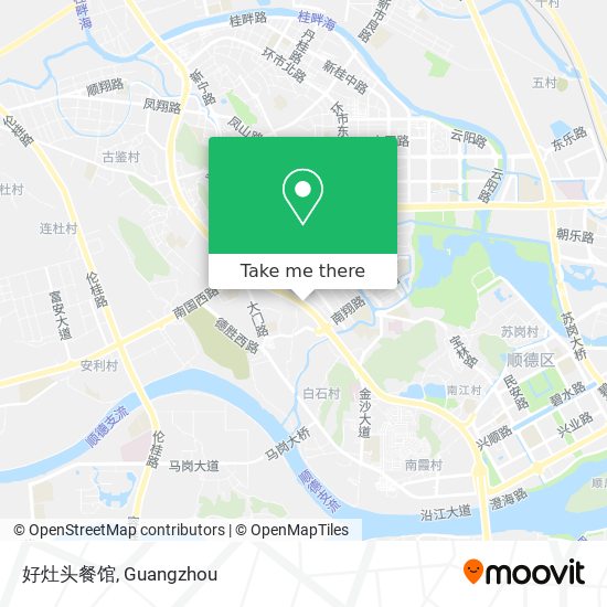 好灶头餐馆 map