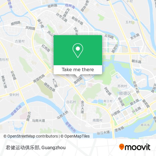 君健运动俱乐部 map