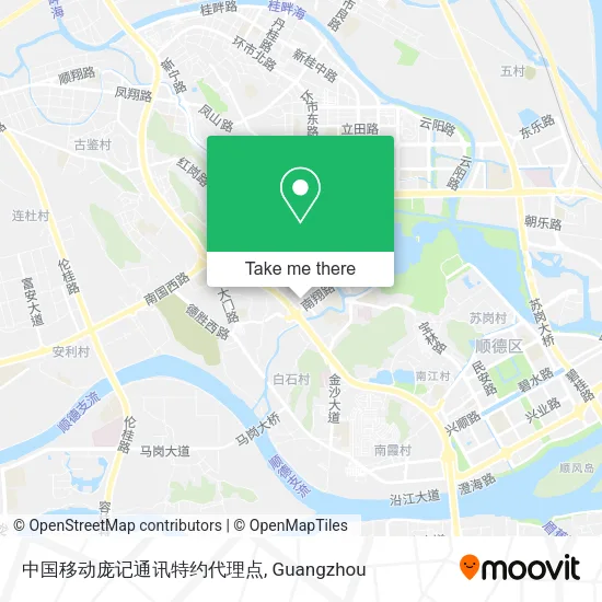 中国移动庞记通讯特约代理点 map