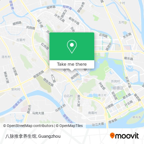 八脉推拿养生馆 map