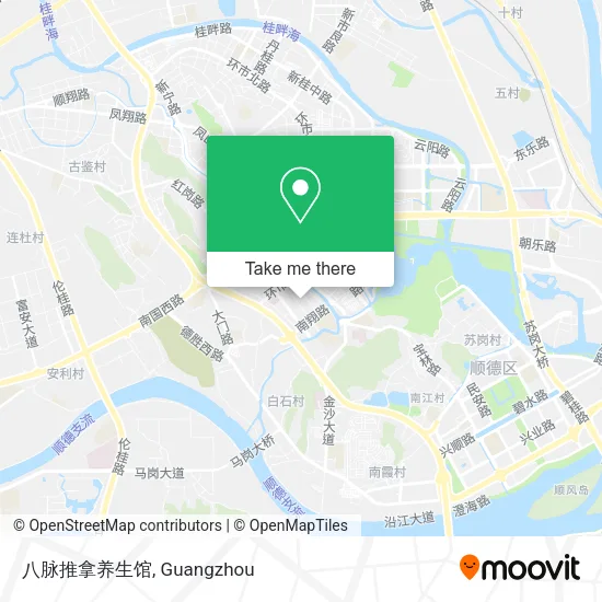 八脉推拿养生馆 map