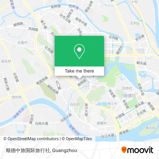 顺德中旅国际旅行社 map