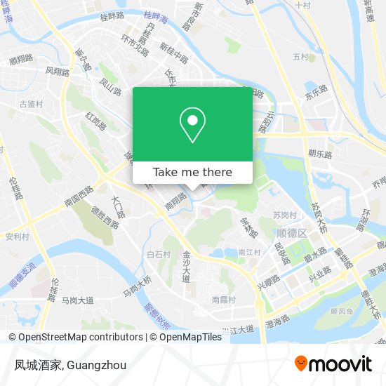 凤城酒家 map