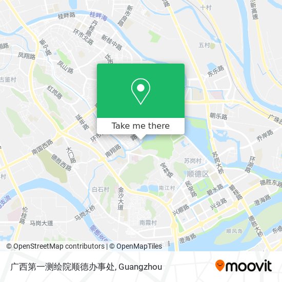 广西第一测绘院顺德办事处 map