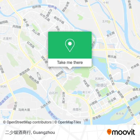 二少烟酒商行 map
