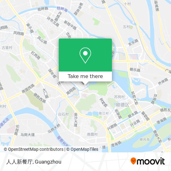 人人新餐厅 map