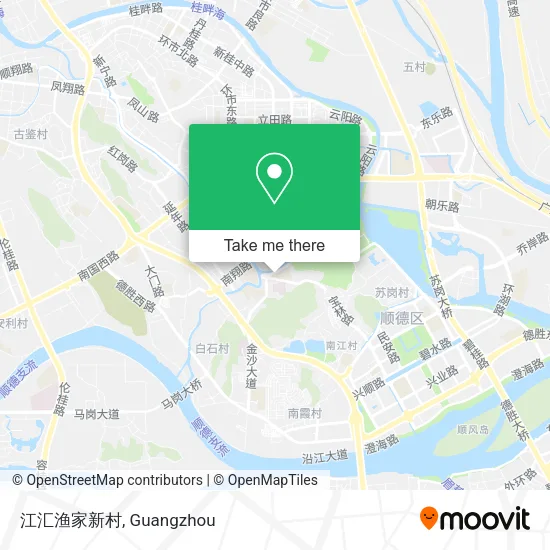 江汇渔家新村 map