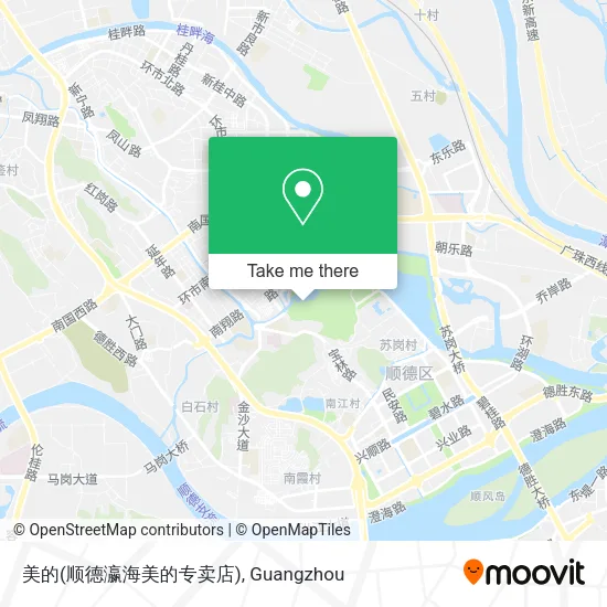 美的(顺德瀛海美的专卖店) map