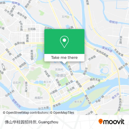 佛山华桂园招待所 map