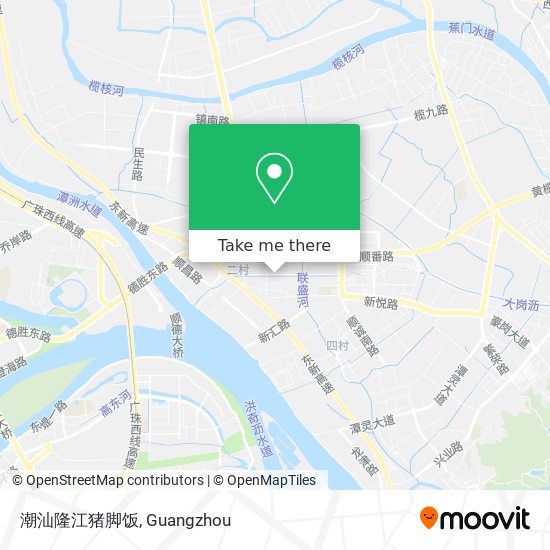 潮汕隆江猪脚饭 map