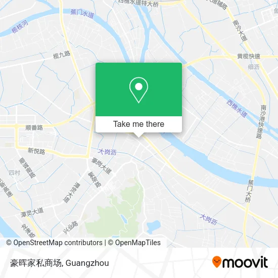 豪晖家私商场 map