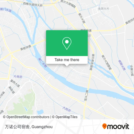 万诺公司宿舍 map