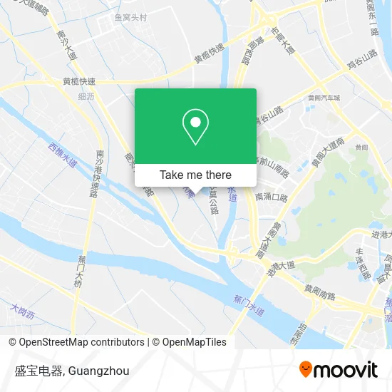盛宝电器 map