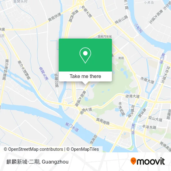 麒麟新城-二期 map