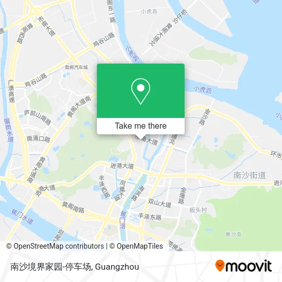 南沙境界家园-停车场 map