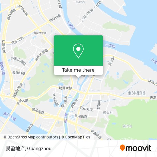 昊盈地产 map