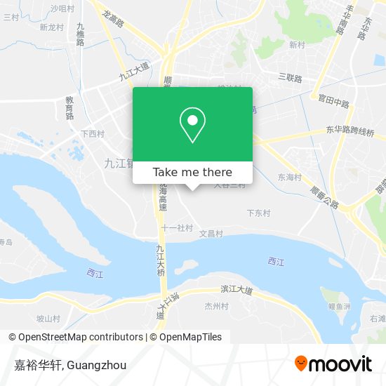 嘉裕华轩 map