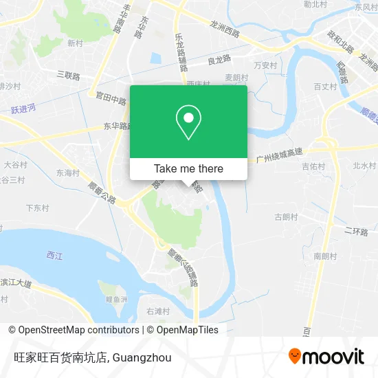 旺家旺百货南坑店 map
