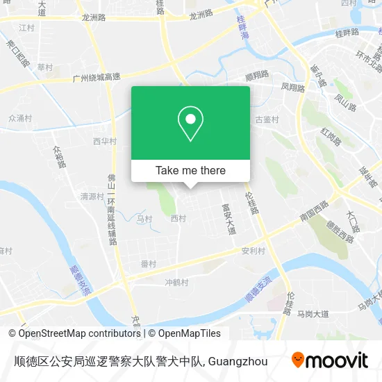 顺德区公安局巡逻警察大队警犬中队 map
