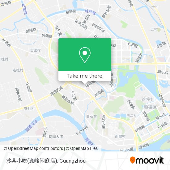沙县小吃(逸峻闲庭店) map