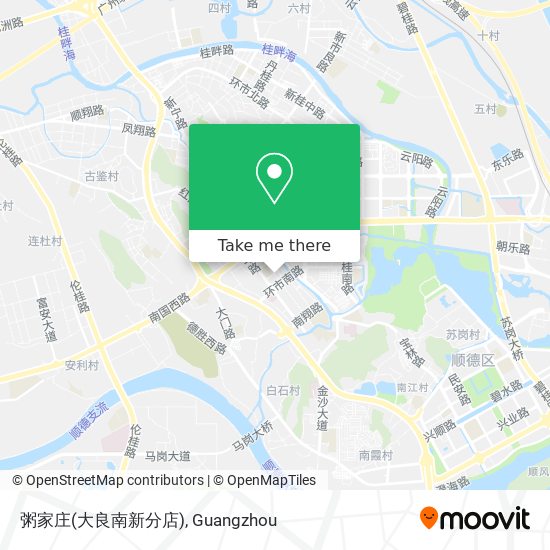 粥家庄(大良南新分店) map